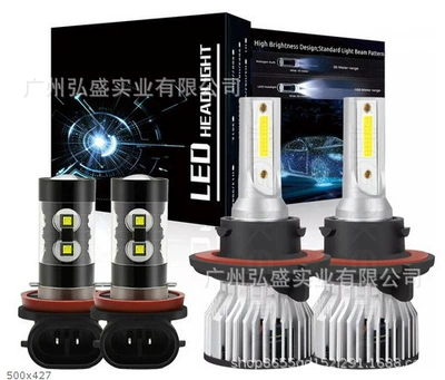 Ön faralar | Fog Lights, High and - f2cob-built-in-9007-2-pcs-lens-h11-2-pcs
