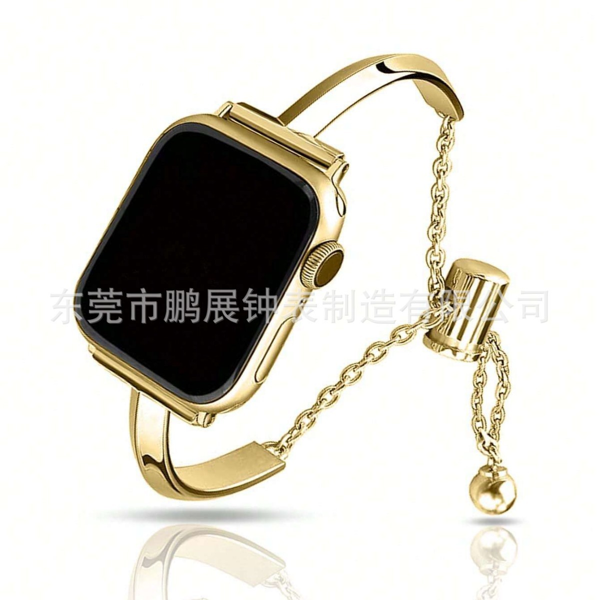 For Apple Watch Band Applewatch Fragrant Style T-Shaped Bracelet Simple Metal Strap s8910