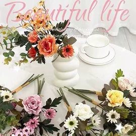 仿真绿植;仿真花;仿真玫瑰