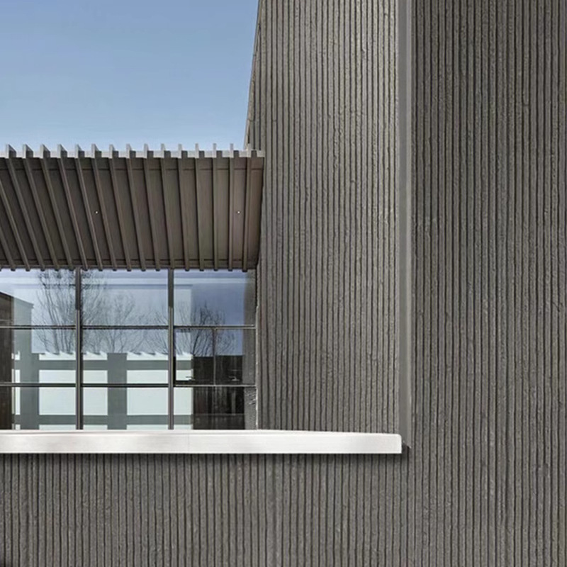 PU piedra de arrozales piedra de porcelana blanda red de piedra piedra placa de roca de piedra flexible ultrafina piedra de patrón de cresta nueva línea de piedra tablero corrugado impermeable