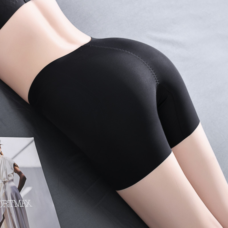 Pantalón Aumentador de Caderas de Cintura Media de Nylon, Sin Rastro, Levantamiento de Cadera, Control de Abdomen
