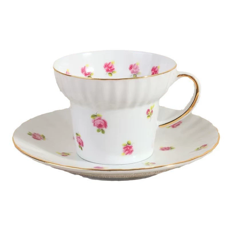 Ceramic coffee sophisticated afternoon tea for leisure for home use, tea cup, set, simple and elegant design