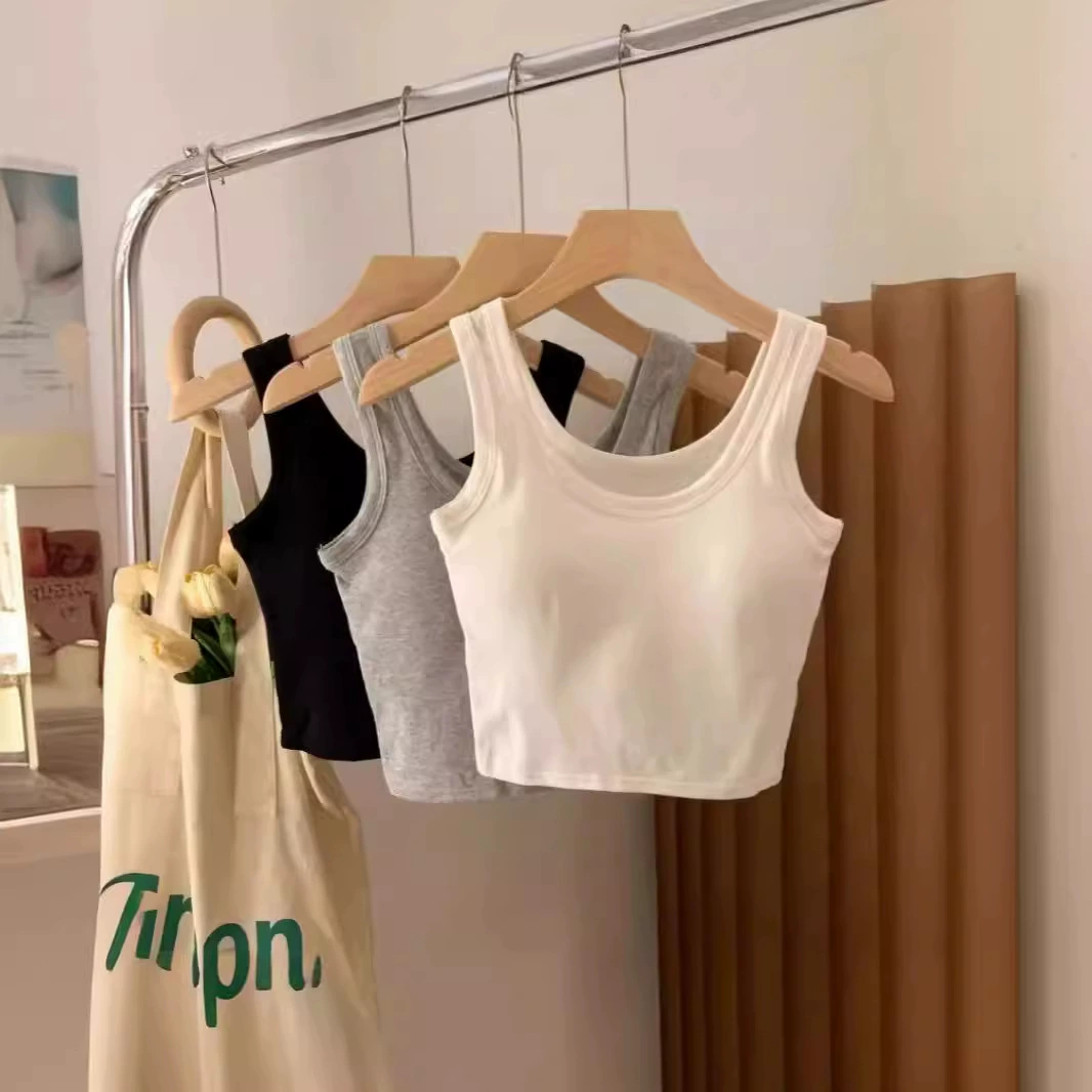 Жилет для волос с нагрудными подушками для женщин летом