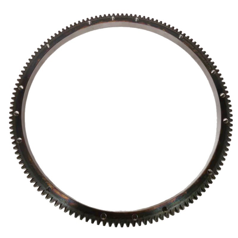 Suitable for Shandong Heavy Duty Truck Parts Weichai Engine Flywheel Gear Ring (136 teeth, 16 holes) 612600020208