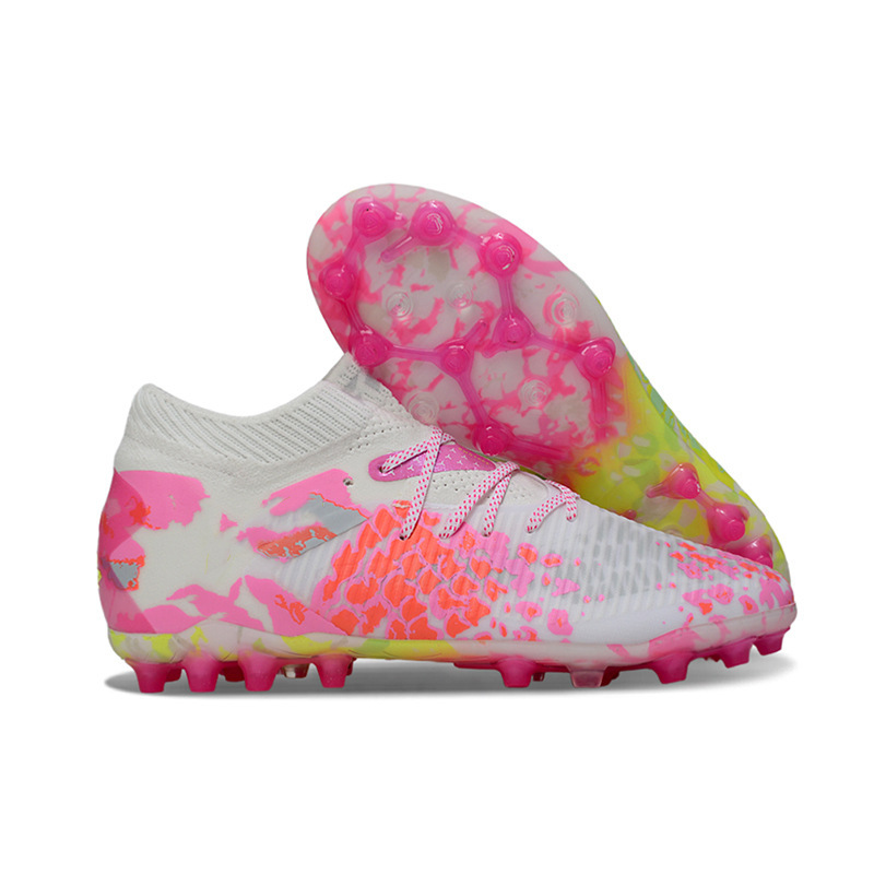 Fábrica de Putian al por mayor zapatos de fútbol deportivos transfronterizos futuros 8 generaciones de alta esencia de punto completo serie MG clavos para hombres