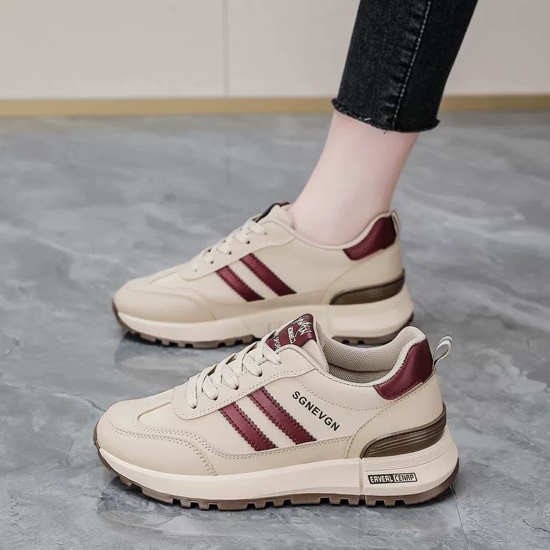 Спортивная обувь женская весна и лето 2025 новая легкая мягкая подошва бег противоскользящая дикая износостойкая повседневная обувь для отца