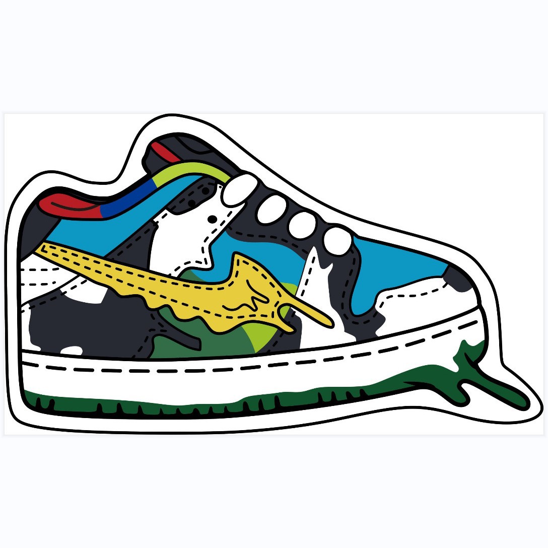 Zapatillas de deporte de marca de moda alfombra de piso de terciopelo de cristal irregular en forma de dibujos animados alfombra de piso de cachemira suministro transfronterizo entrega de una sola pieza