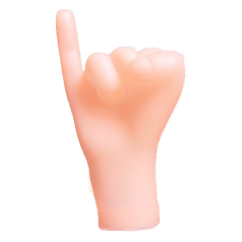 Ролл Кошка Палец Держатель Встряхнуть Тон Пять Пальцев Открытая Ладонь Мини Ручные Пальцы Забавная Игрушка Для Кошек Креативный