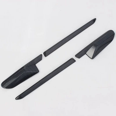 N7 Modification: Front Wind Knife, Şüşə kənarı xromları/moldingləri - piano-black-leaf-versionall-inclusive-4l