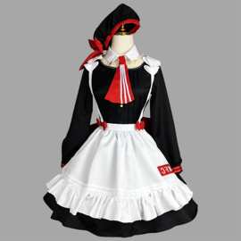 原神动漫游戏cos服 诺艾尔软妹连衣裙 大蝴蝶结萝莉装女仆装舞台