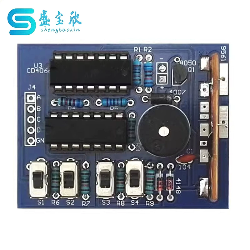 Набор для сборки музыкальной шкатулки DIY (сделай сам), электронный компонент для пайки, увлекательные детали для сборки, печатная плата TJ-56-129