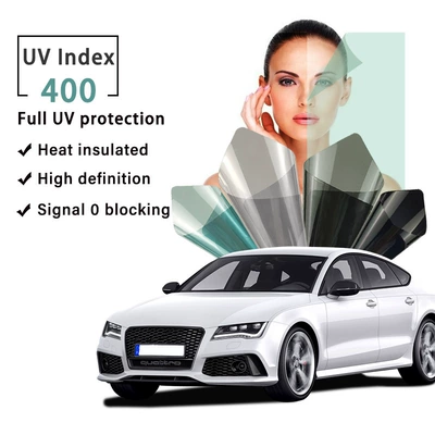 Car film UV400 magnetic control constant color nano ceramic high heat insulation skin film car window glass explosion-proof film