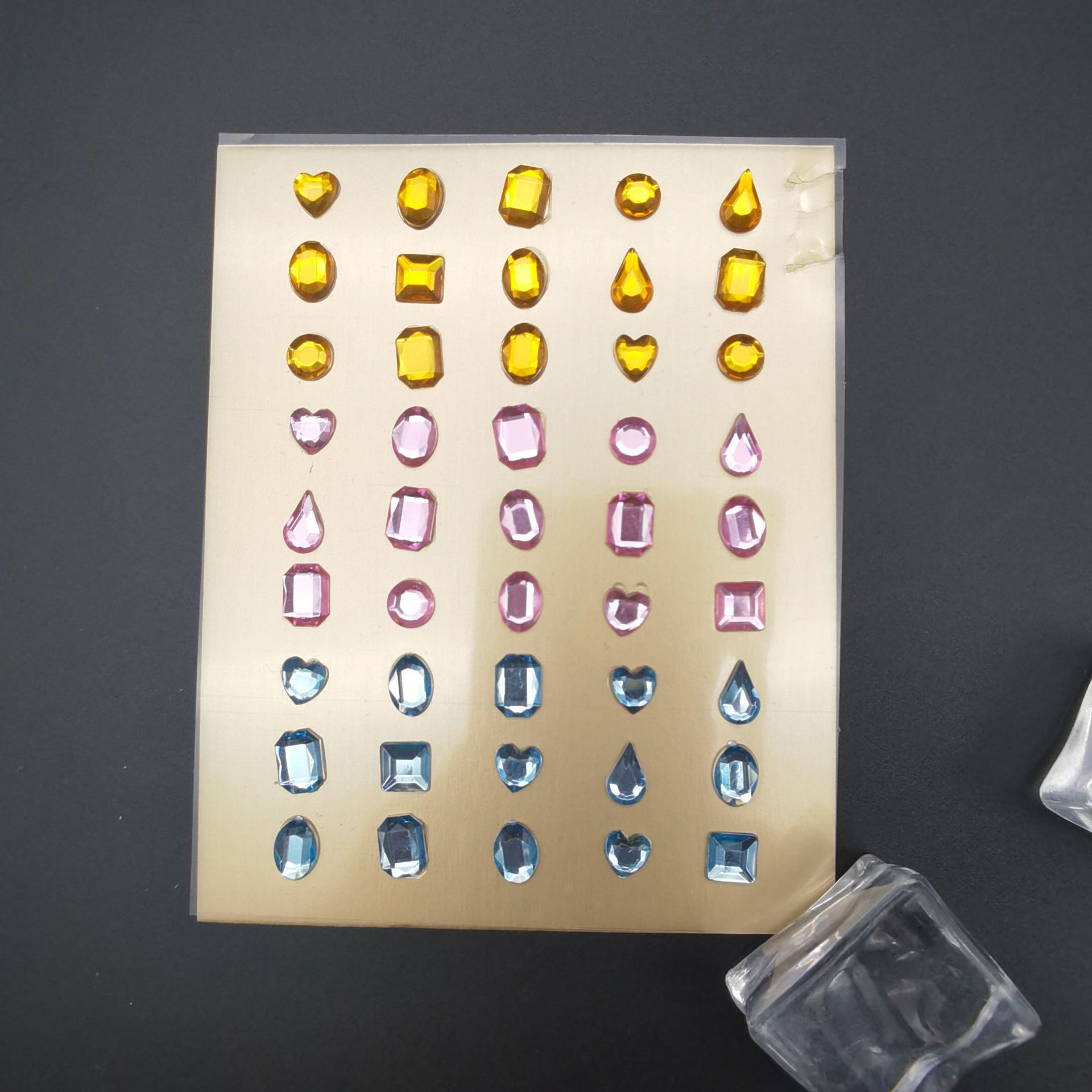 EDM eléctrico sílaba cara pegatinas ceja pegatinas cara pegatinas diamante resina diamante carnaval diamante pegatinas cara decorativa diamante