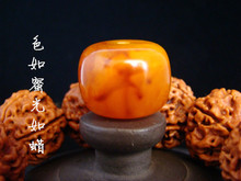 琥珀老蜜蜡老型珠桶珠鼓珠饼子墩子散珠金刚顶珠手串菩提配珠极凯