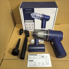 手持迷你无线吸吹车载吸尘器桌面吸尘器充电底座车用大功率吸尘器