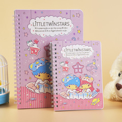 學生記事本HelloKitty凱蒂貓可愛少女心高顏值卡通線圈筆記本批發