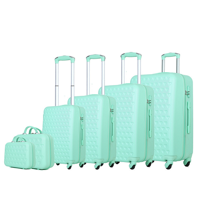 Six-piece suitcase trolley case foreign...