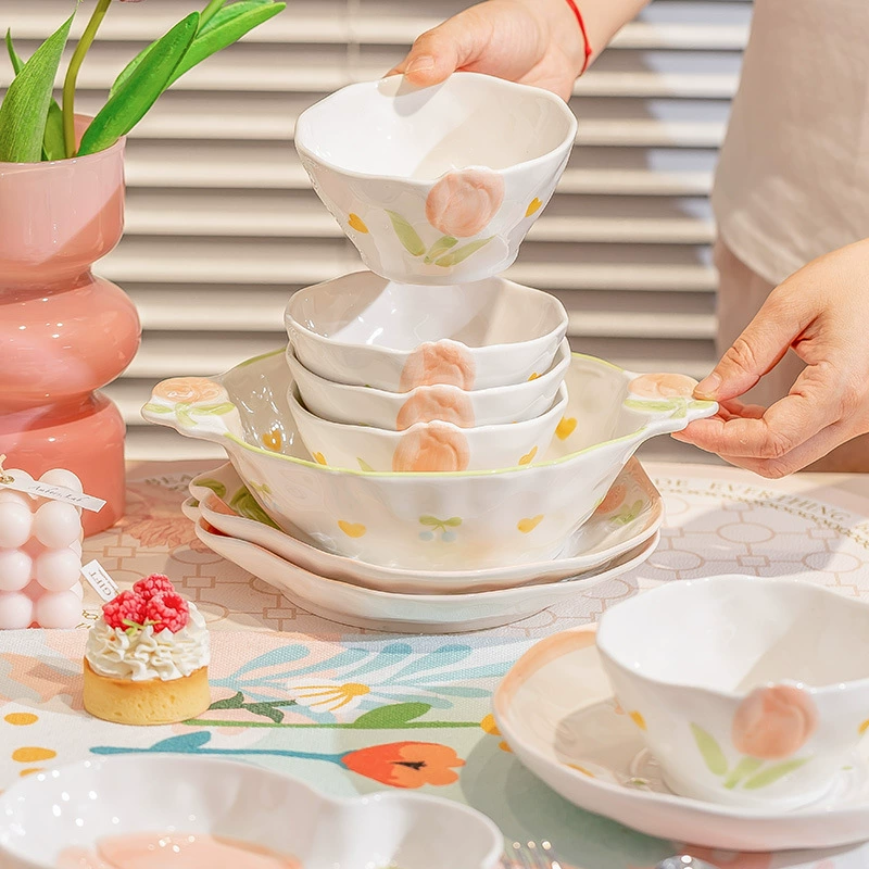 Creative ceramic tableware, three dimensional set, high quality kitchenware, new collection