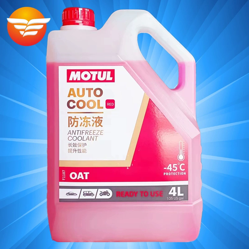 Антифриз MOTUL -45 ℃    4л красная универсальная органическая добавка OAT для автомобилей и мотоциклов