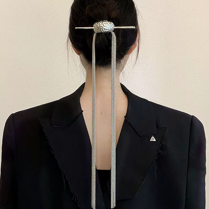 Европа и США уникальная Шпилька с длинной кисточкой, трансграничные взрывы электронной коммерции 2023 Аксессуары для волос New Tide horsetail