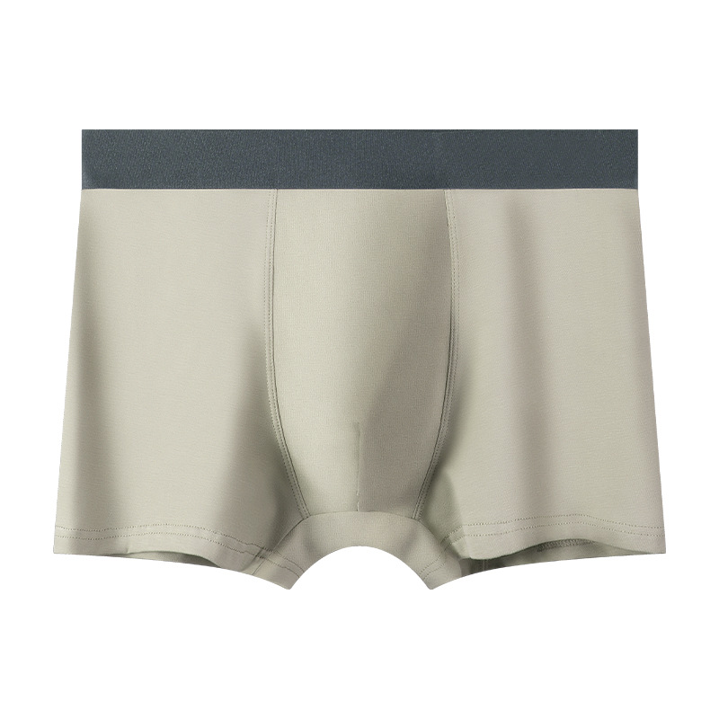 Ropa interior de hombre de algodón de alta elasticidad, sin costuras, calzoncillos de cintura media, estilo fino de verano, suave y agradable para la piel, lote mixto multicolor