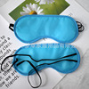 Factory wholesale hotel 190T polyester polyester tower shading sleeps one -time air -breathable travel eye mask spot