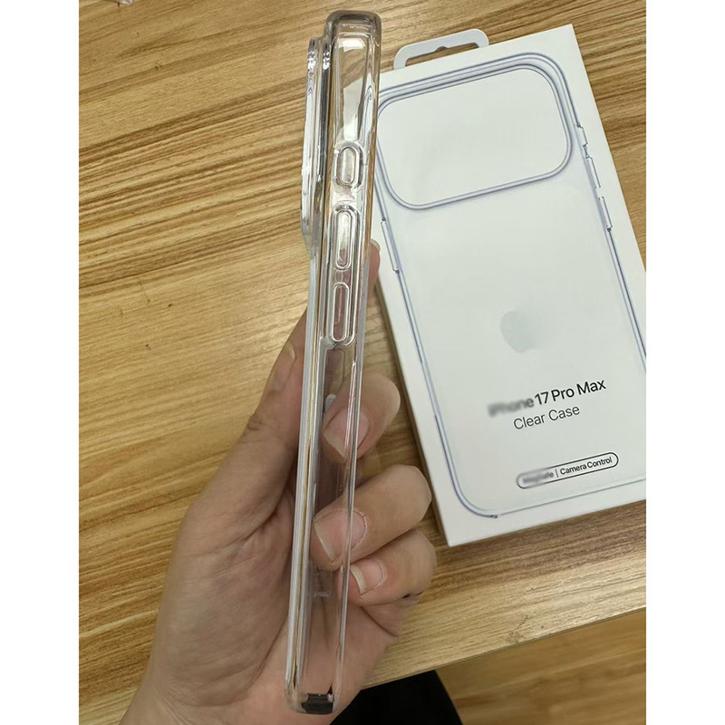 新透明手机套适用苹果iphone17ProMax磁吸保护壳带ai按键官方同款|undefined
