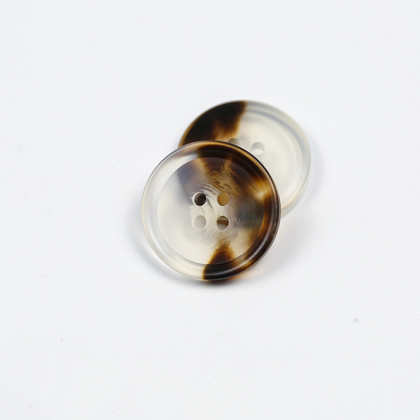 Resin button suit buttons High-end suit buttons Four-eye round…