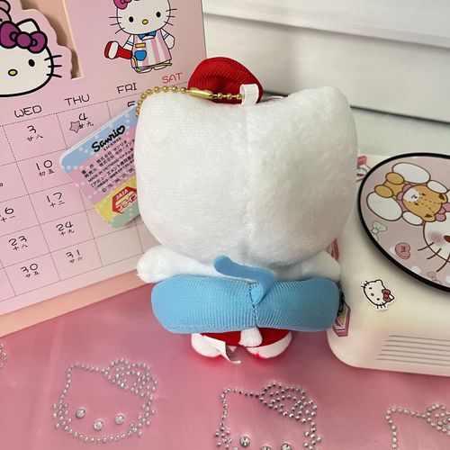 Cartoon animation hot selling swimming ring bikini KT keychain pendant cat doll girl back packaging decoration small doll