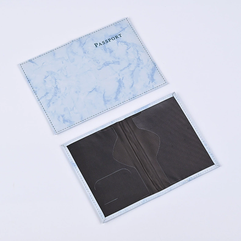 Polyurethane card holder, marble handheld protective case