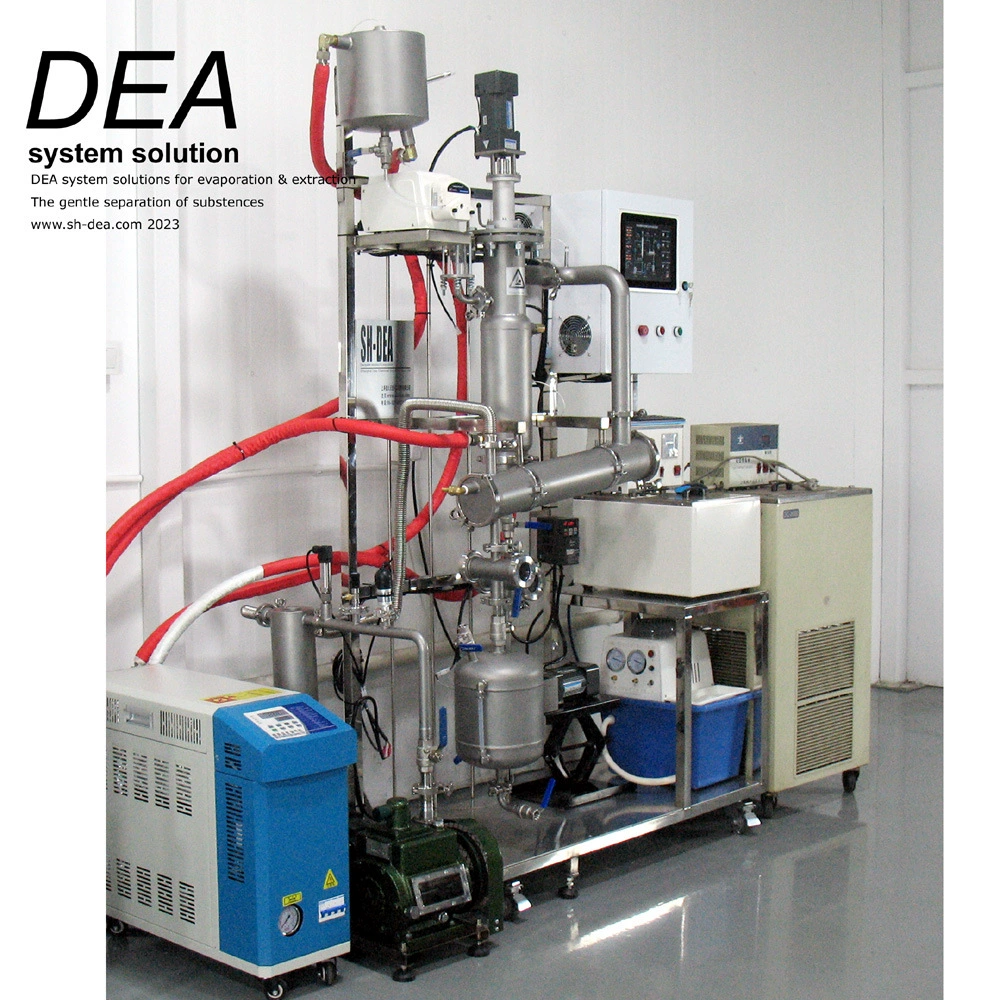 DEA-BML-10 пленочный испаритель для быстрого разделения и концентрирования материалов для обеспечения качества чистоты продукта
