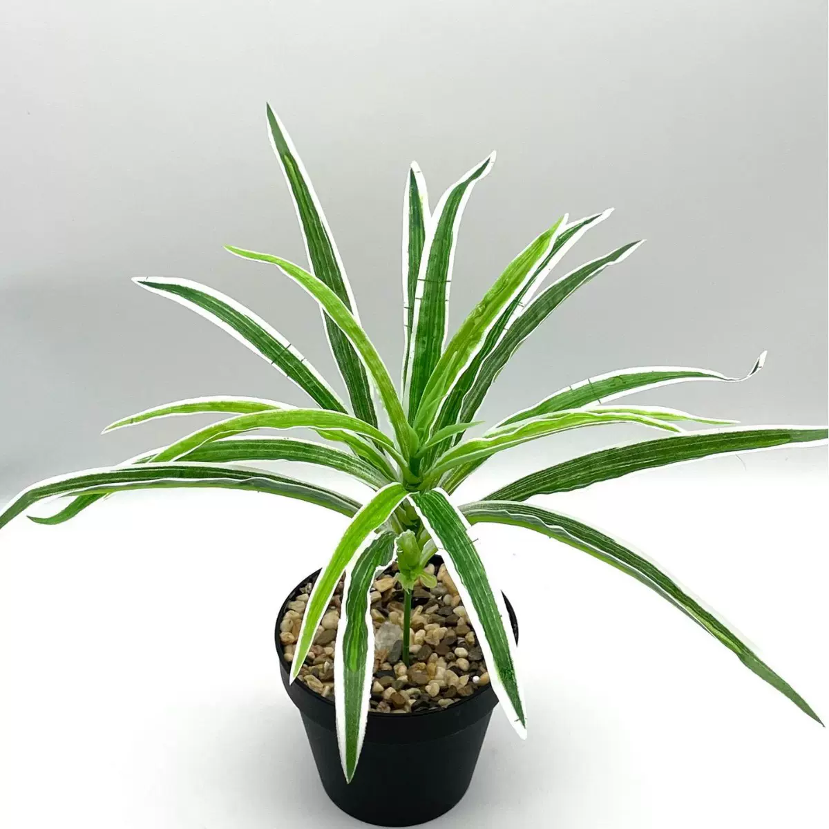 批发20叶pvc吊草仿真吊兰花卉植物墙配材室内户外装饰绿植道具