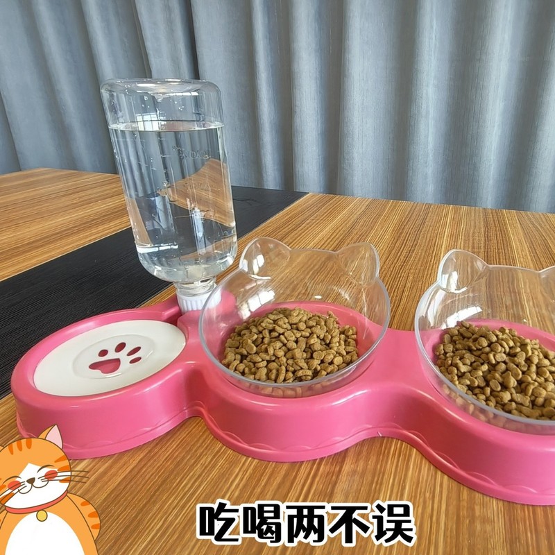 ペット自動給水器、犬猫給餌、犬用給水器、猫用ボウル、ツーインワン猫犬自動給水器、猫用ボウル用品|undefined