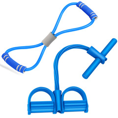 Resistance band lat pull-down, supine crunch with resistance band, four-bar foot pedal resistance machine, foot pedal yoga fitness equipment, dropshipping