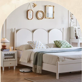 实木床;餐桌;餐椅