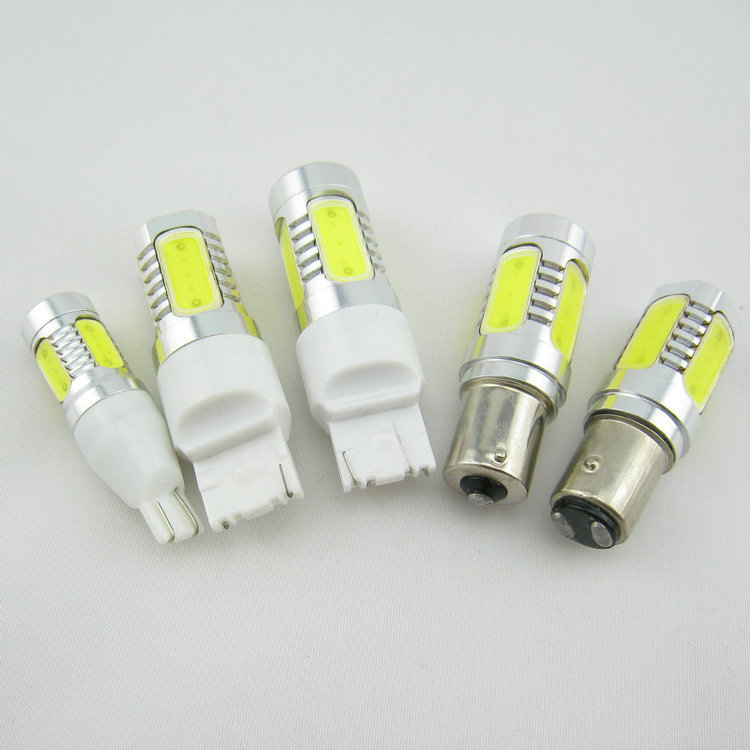T15 1156 T20 Luz de marcha atrás de alta potencia super brillante hooligans Luz de marcha atrás luz de freno Spotlight + astigmatismo 7,5 W