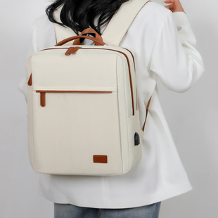 Women's Backpack, Casual Business, Large Capacity, Ultra-Lightweight Computer Backpack, Multi-Functional Short-Distance Travel Student Bag