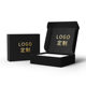 Black aircraft box extra hard color gift carton logistics folding packing box wholesale large clothing underwear packaging