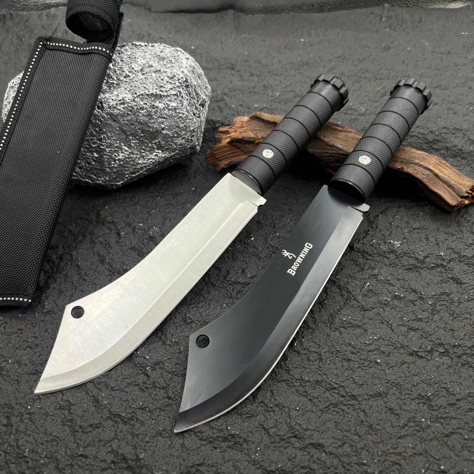 多功能户外刀具野营高硬度露营多用刀具多用途登山野营直刀求生刀