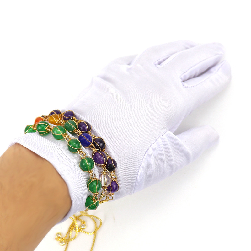 Fashion Geometric Alloy natural stone Plating Bracelets 1 Piece