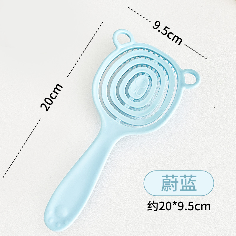 Nuevo peine de masaje para mascotas, peine de depilación con un solo botón, peine de belleza para gatos y perros, peine de cabello esponjoso, productos de cabello flotante