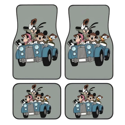 Avtomobil döşəmə paspasları — Cartoon Animation Car Stain-Resistant Floor - dsn-foot-pad-25-3344cm-two-piece-set