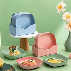 新型深み吐骨皿食卓家庭用軽豪華日本式かわいいお皿創意フルーツ皿デスクトップ収納皿