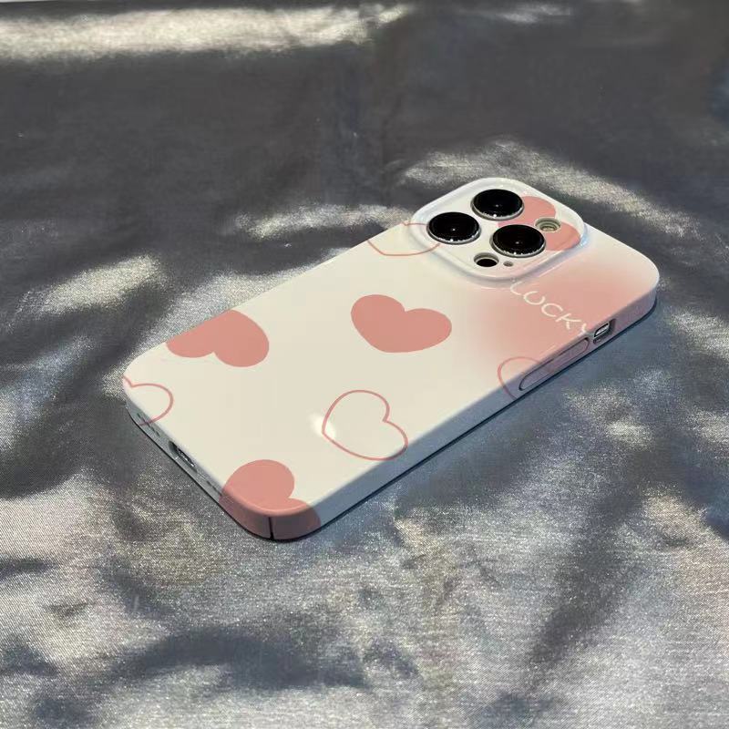 Film Halo Dye Love compatible avec les téléphones Apple 15 (japonais et coréens) IP14PRO, coque rigide de protection_voghion.com