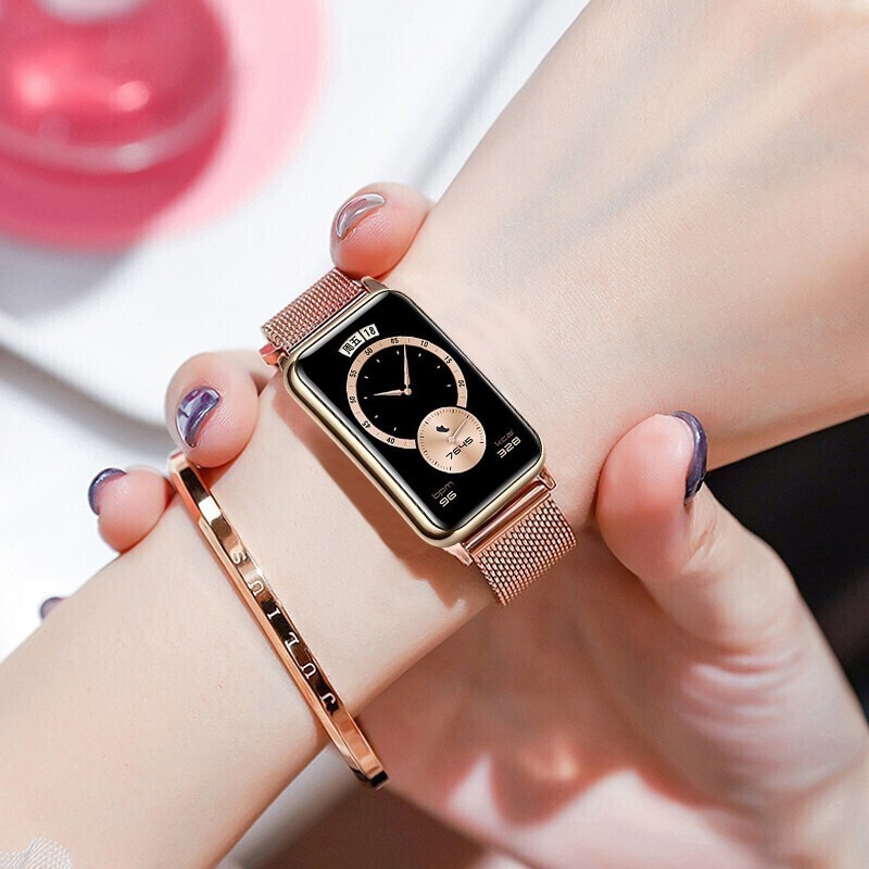 Smart Bracelet Watch Women's Heart Rate Blood Oxygen Multifunctional Offline Payment Running Sports Couple Electronic Watch