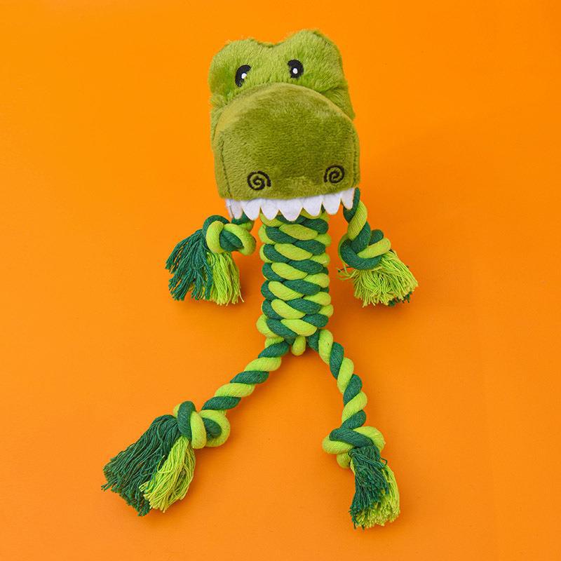 매듭 녹색 악어