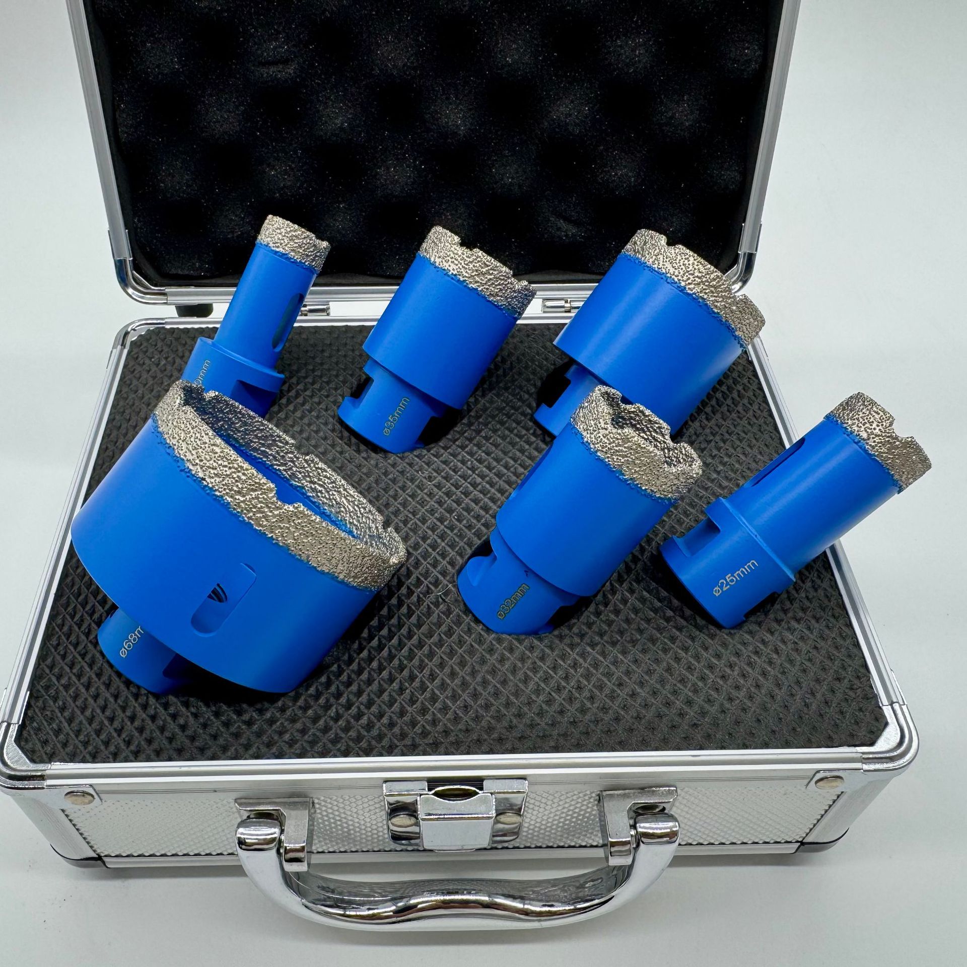 M14钎焊钻头金刚石有序排列套装大理石石材瓷砖玻璃5/8-11开孔器