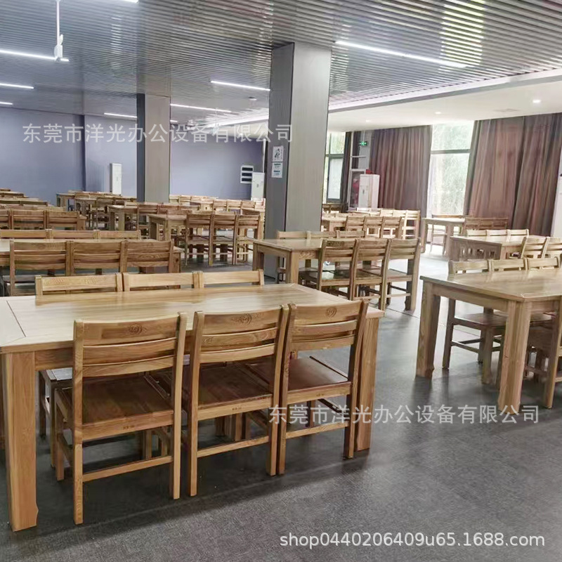 독서실 학교 도서관을 위한 단단한 나무 강철 목재 독서 테이블 특별 현대적인 간단한 나무 스트립 사무실 독서 테이블