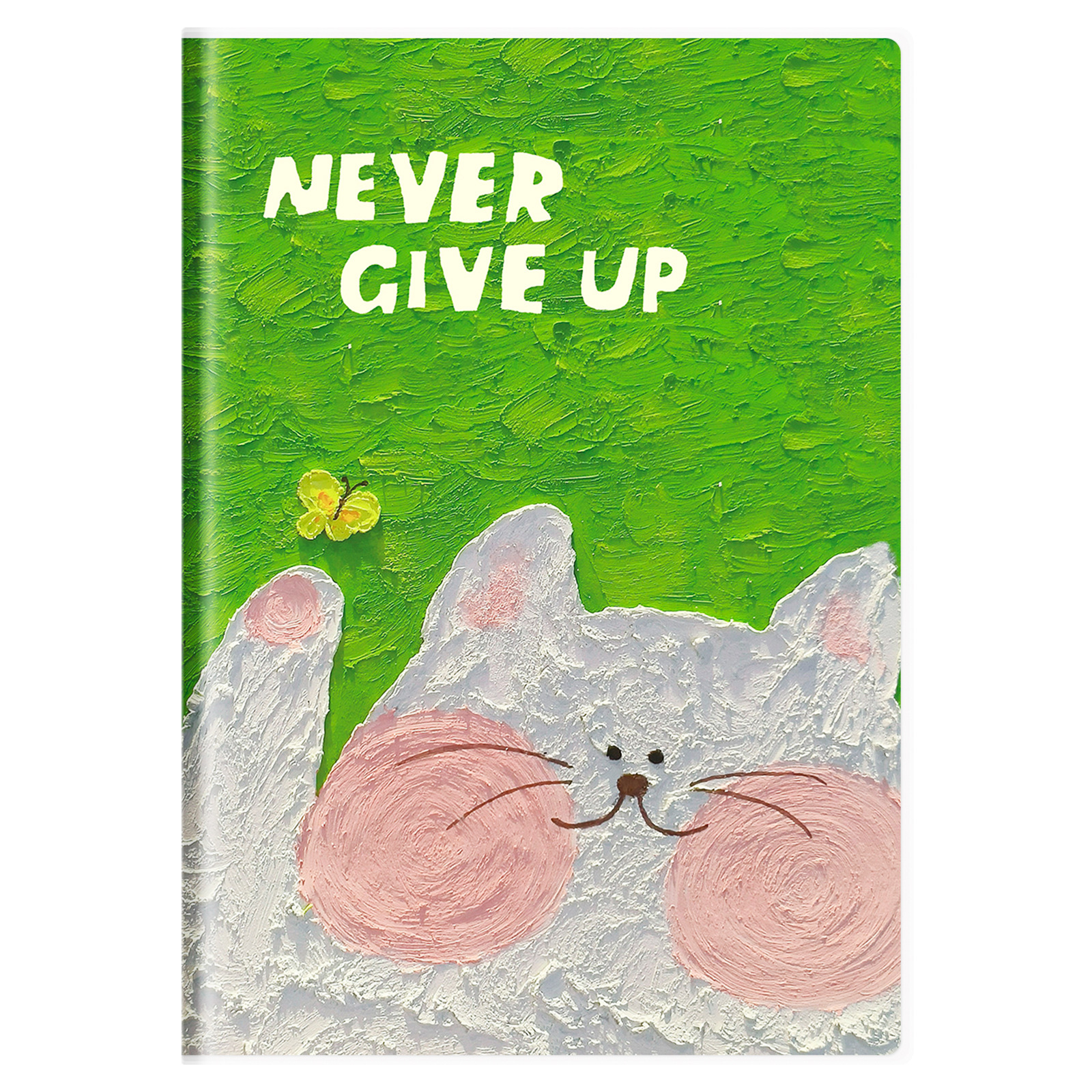 B5 cubierta de goma gruesa cuaderno de alto valor facial simple línea horizontal gruesa oficina A5 cuaderno de notas de estudiantes de secundaria