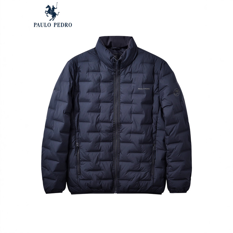 Paul Peter 2025 New Winter Men's Duck down Jacket Warm Stand Collar Long-Sleeved Jacket Wqed767.91